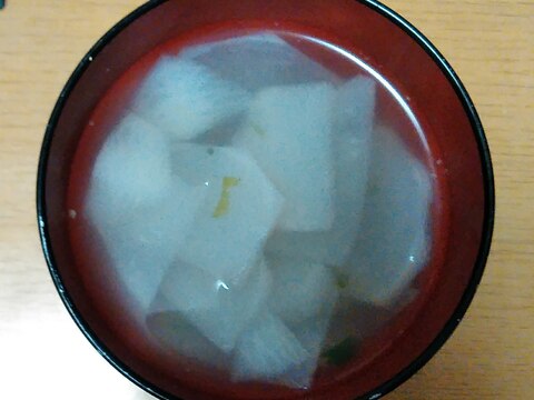 かぶの中華スープ